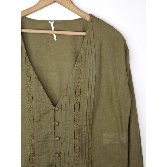 Free People Paula Blouse - Picture 3 of 10